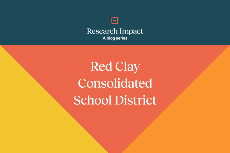 Research impact series blog banner graphic feauturing text that reads, 