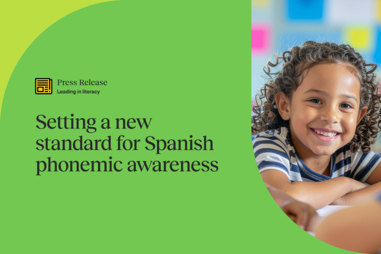 hispanic student smiling in classroom